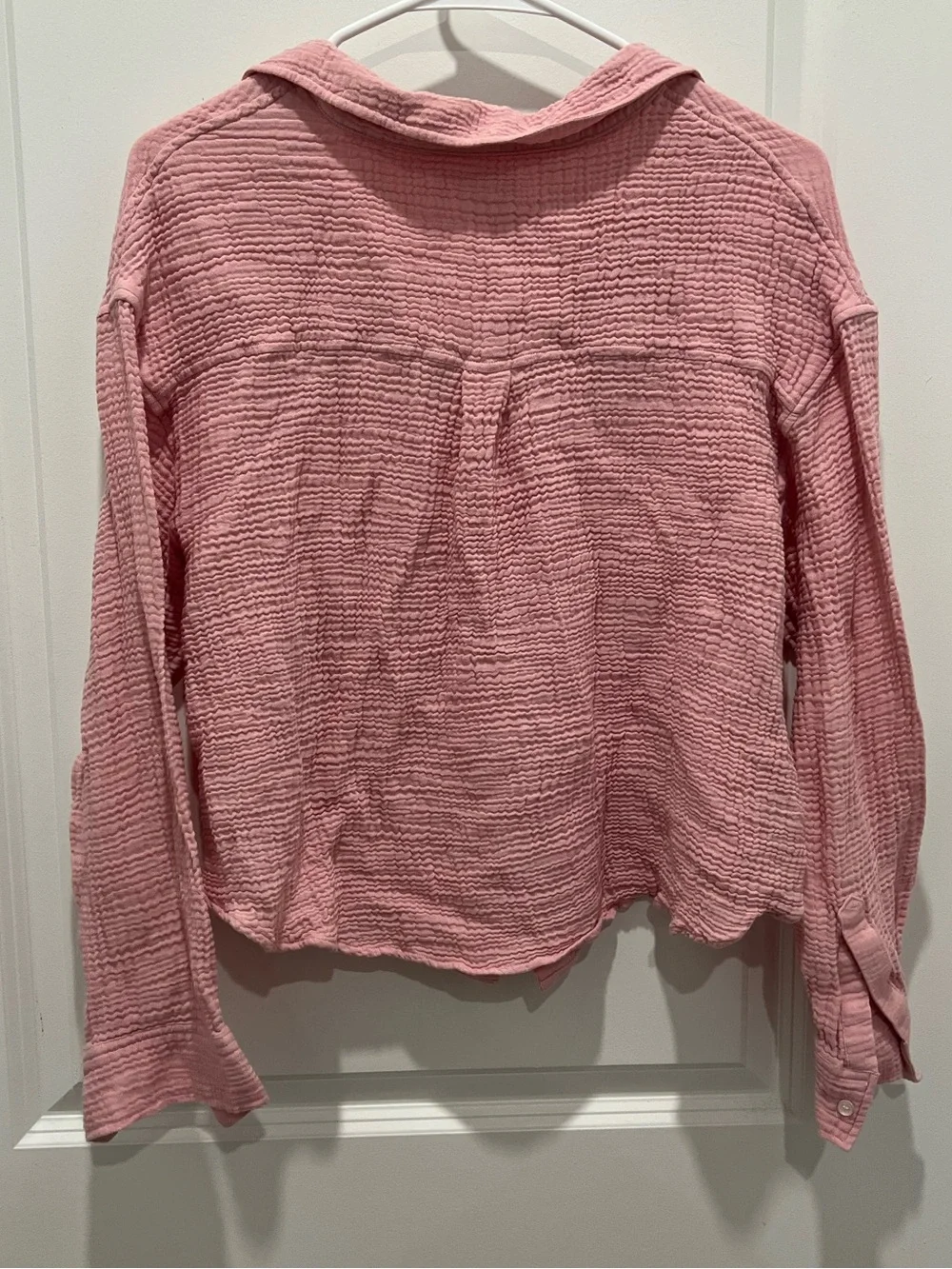 LAKE Pajamas Pink Gauze Top